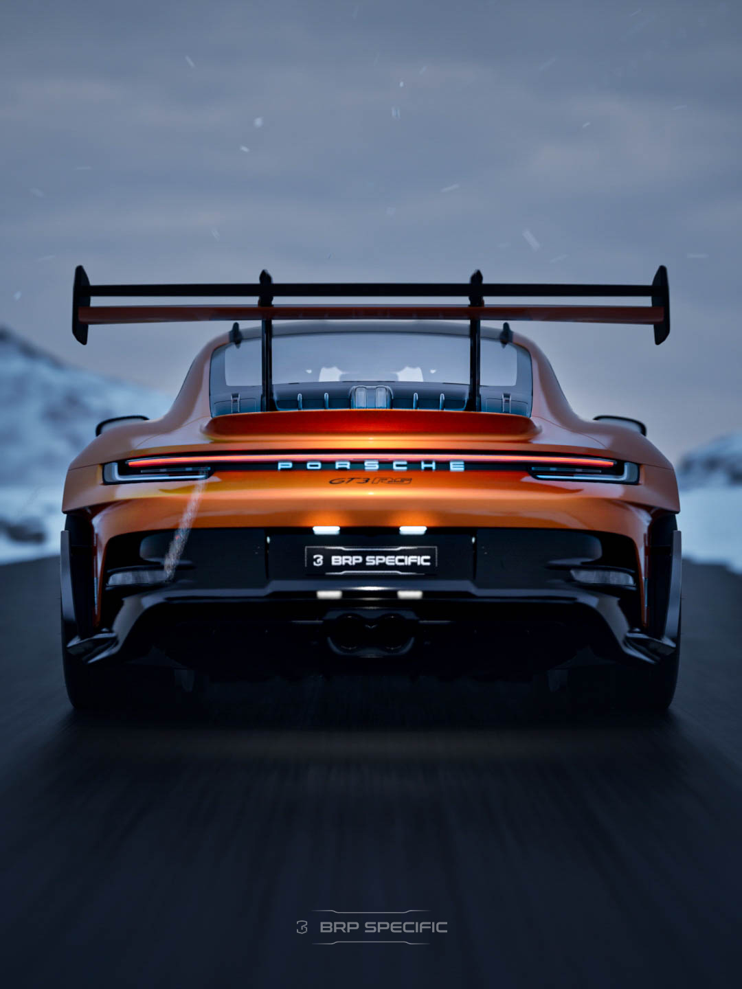 Porsche in the wild